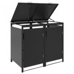 Metallist konteinervarjend, kahekordne, MBB01-2A, antratsiit