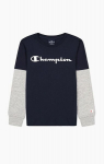 Champion laste pika k&auml;isega T-s&auml;rk 305367-BS517 tumesinine 305367-BS517-XXS, 102/107