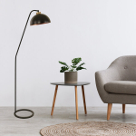 Grindų &scaron;viestuvas Delta Siyah Lambader Retro 3 Başlıklı