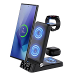Induktiivne 3-&uuml;hes laadija Samsungi telefonidele ja kelladele