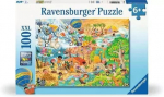 Ravensburger pusle Kinderpuzzle - The 4 Jahreszeiten (100-osaline)