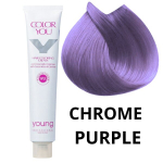 Young Color You Lilla juuksev&auml;rv plexi, keramiidide ja kinoa Chrome Purple 100 ml