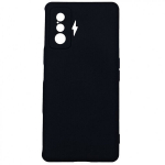 Evelatus Xiaomi Poco F4 GT nano-silikoon&uuml;mbris pehme puutega TPU-le, must