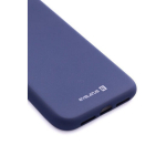 Evelatus Samsung Galaxy A04E / A04 Nano silikoonist &uuml;mbris, pehme puutega TPU, tumesinine