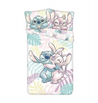Voodipesukomplekt Lilo and Stitch "Leaves" 140x200+60x80 cm, 2-osaline