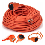 Aia/Ehitus Pikendusjuhe Maandusega 50 Meetrit 2500W Paks 3X2,5