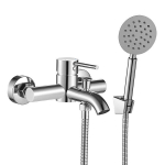 Vannitoa kraan koos du&scaron;ikomplektiga Kuchinox NOIA, BNK_011D, Chrome