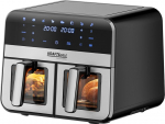 Kuuma&otilde;hu frit&uuml;&uuml;r ilma rasvata KD4179, 9 l 2500 W, kaks 4,5 l sahtlit + LCD-ekraan