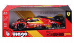 Ferrari 499p #50 Le Mans Hypercar 1:18 Bburago mudelauto