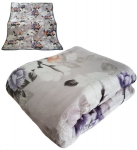 Voodikate-pleed KW-67, hall, 160 x 210 cm