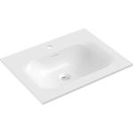 Kraanikauss Mexen Vela, 61 x 46,5 cm, White glossy