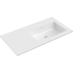 Kraanikauss Mexen Otis, Right, 91 x 46,5 cm, White glossy