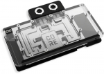 Alphacool Core RX 9070 Steel Legend GPU Wasserblock, ARGB, mit Backplate - Acryl