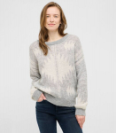 Mustang naiste kampsun 1016780*4140, hall/valge 4069141251999