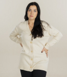 Vila naiste kardigan 14109043*01, helebeež 5715799077571