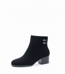 Naiste poolsaapad 142060 01, must/sams