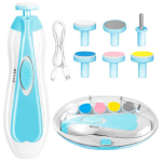 Elektriline beebik&uuml;&uuml;nete trimmer 6-in-1, sinine