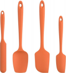 Silikoonist spaatel, spaatlikomplekt, oranž