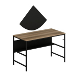 Kirjutuslaud,120x74x60cm,must