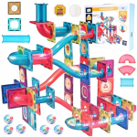 Helendav magnetiline konstruktori pallirada, 125 osa.