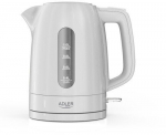 Adler AD 1380w veekeetja plastikust 1,0 L valge