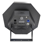 Etenduse valgustus - Light4Me Lumen Octo 200W LED Prožektor DMX Siseruumides, Juoda