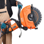 16'' elektrisaag betoonile veepumbaga