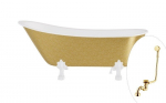 Vann Besco Olaya Glam 160, Gold+White, sifooniga &uuml;levooluga Klik-klak Gold