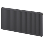 Radiaator Mexen CC11, 600 x 700 mm, &uuml;hendus altpoolt keskel, 653 W, antratsiit