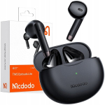 Mcdodo telefoni k&otilde;rvaklapid, juhtmevabad, k&otilde;rvaklapid Bluetooth 5 korpusega, mustad