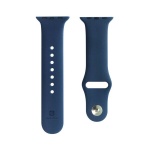Siksniņa Evelatus Apple Watch 38/40/41mm Silicone Loop Watch Straps (110mm S/M) Blue 4752192064204 EVEAPW38SB (4752192064204)
