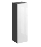 Virtuvinė Sieninė Spintelė Dalia G&oacute;ra 30/92 L/P 1D, Balta/Pilka, MDF