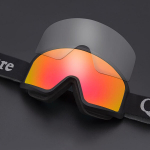 Suusaprillid Qunature Skii Goggles, mustad