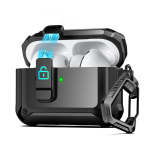 K&otilde;va &uuml;mbris lukuga AirPods Pro 1/2 k&otilde;rvaklappidele, must