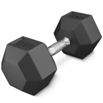 Terasest hantel HEX 1 X 17,5 kg &mdash; universaalne lahendus j&otilde;utreeninguks