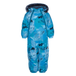 Huppa Laste talvekombe ORION, turquoise pattern