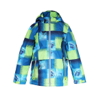 Huppa Poiste jope TERREL, lime pattern