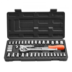 Padrunv&otilde;tmete komplekt, 39 osa, 31.5x14.8x4.1 cm, CR-V legeeritud teras