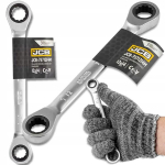 Jcb kahe otsaga mutriv&otilde;ti p&otilde;rkmehhanismiga 12x14mm, 12 nurka, Cr-v