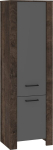 P&otilde;randakapp Meblocross Slide Sli-01 2D, tumepruun/hall