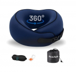 Reisimiseks m&otilde;eldud kaelapadi koos unemaski ja k&otilde;rvatropidega