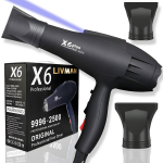 LIVMAN X6 - professionaalne kiire negatiivsete ioonidega f&ouml;&ouml;n 3 temperatuuri- ja 2 kiirusrežiimiga, 2500W