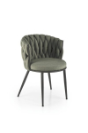 2 tooli komplekt Halmar K516, roheline