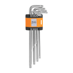 TORX pika ulatusega v&otilde;tmete komplekt 10&ndash;50, 9 tk, eriti pikk