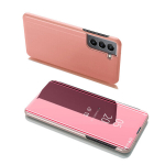 Clear View Case Flip Cover for Samsung Galaxy S22 + (S22 Plus) pink (Pink)