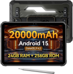 Tahvelarvuti Oscal Spider 10 11" FHD+ 60Hz 24GB+256GB(SD 2TB) 20000mAh(33W) 16MP+20MP Android 15 - Must
