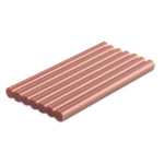 Bradas metallikpruunid kuumliimikangid 11&times;150 mm, 7 tk
