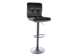 Hoker C105 Velvet &ndash; Moodne mustast sametist reguleeritav baaritool