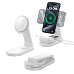 Salokāms magnetiga juhtmevaba laadija, 3-in-1, 23W