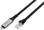USB-C v&otilde;rgu kaabel - DIGITUS - AK-300601-100-S - 1 Gbit/s - 10 m - LSZH - CAT 6A S/FTP